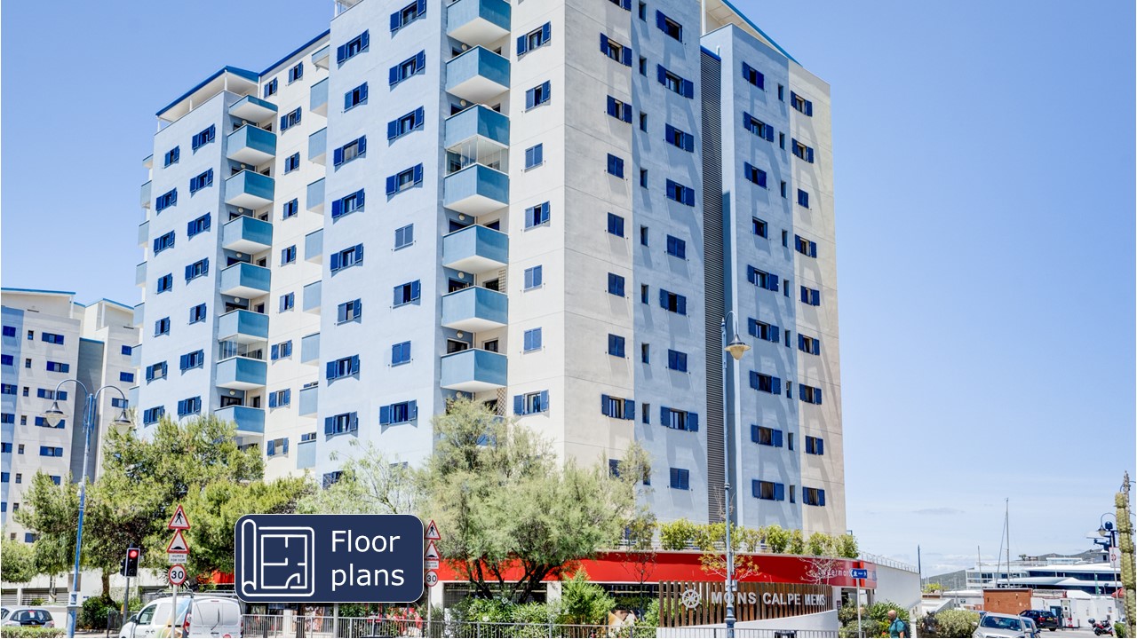 For Sale: A two bedroom, two bathroom apartment in the hugely popular Mons Calpe Mews, with south facing balcony and great rock views Image