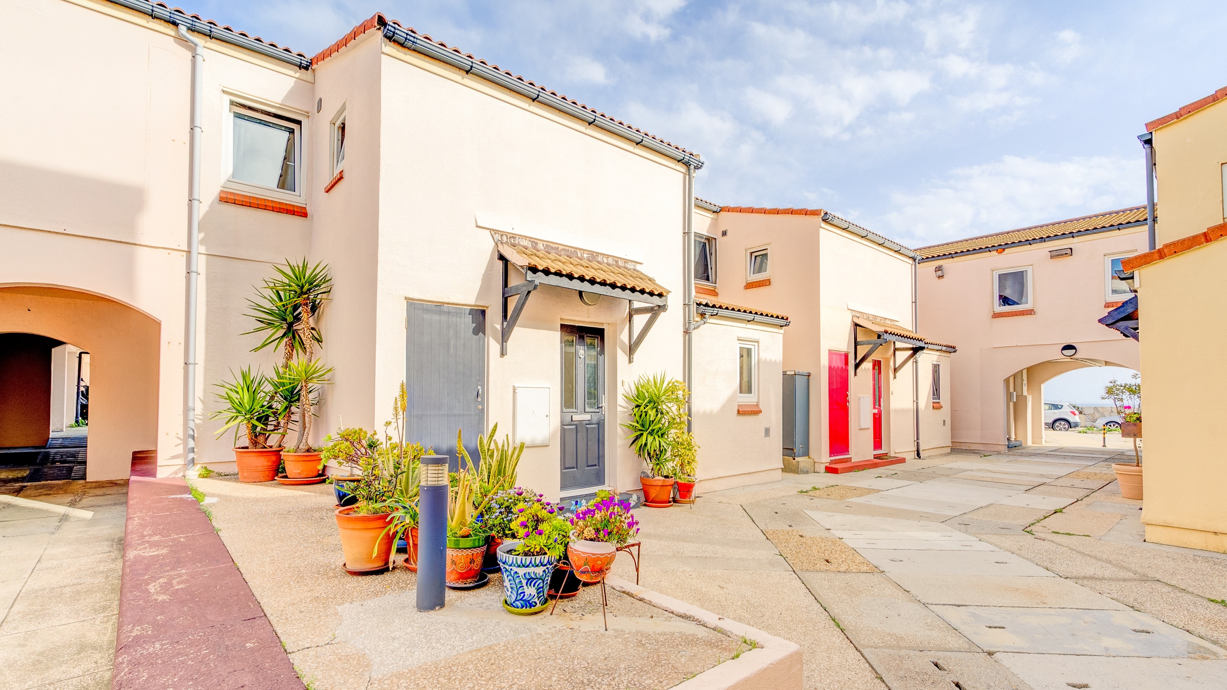 A rare terraced house in a traffic-free street, located right on the Strait of Gibraltar - £578,000 l/h Image