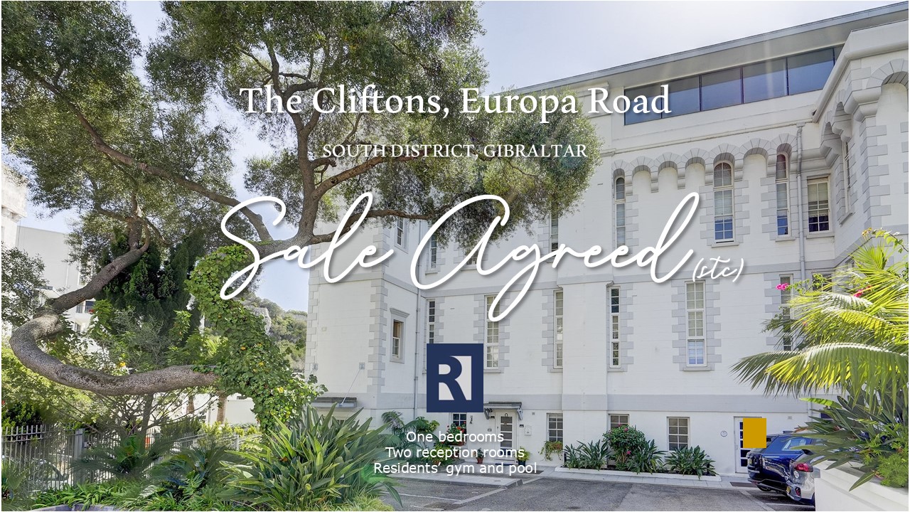 Sale agreed in The Cliftons, South District, Gibraltar Image